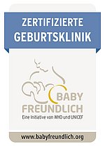 Zertifikat "Zertifizierte Geburtsklinik" Zertifikat "Zertifizierte Geburtsklinik"