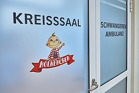 Kreißsaal im Cellitinnen-Severinsklösterchen Kreißsaal im Cellitinnen-Severinsklösterchen